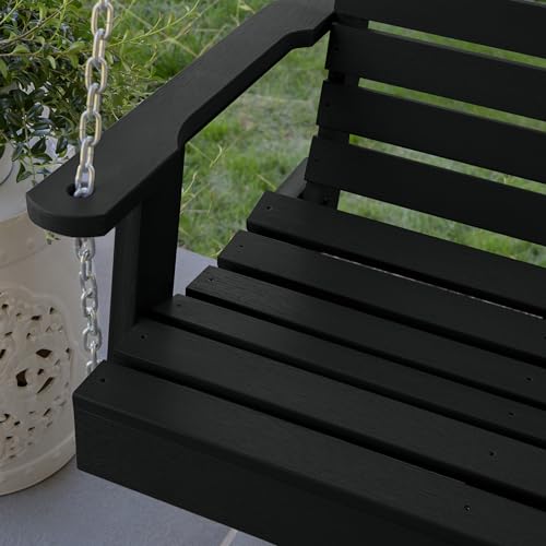 Weatherly Porch Swing (4 feet / Black)