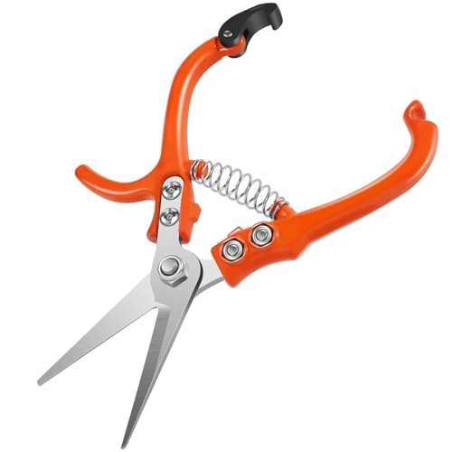 6.7" Lightweight Pruning Scissors (Straight Blade(Needle point))