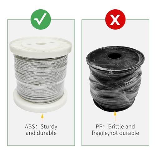 5 32" Wire Cable Rope Kit (300 Foot)