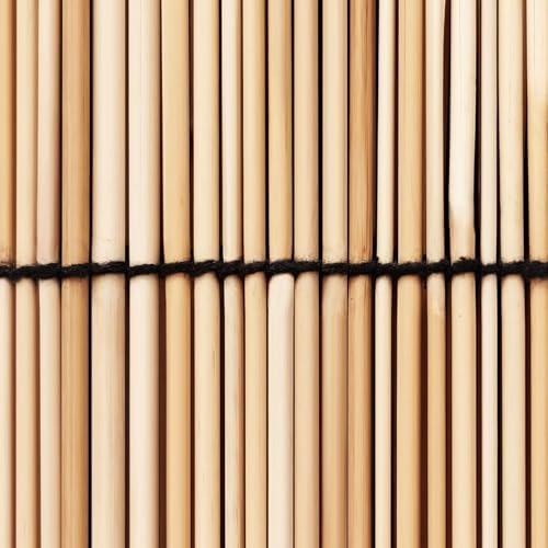 Bamboo Fencing (2×16FT / Natural color)