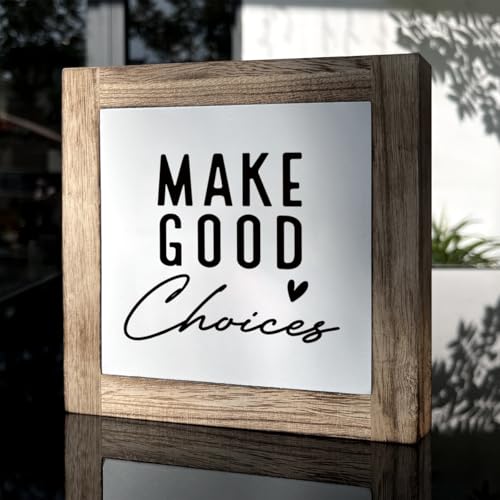Inspirational Wood Sign (Home05)
