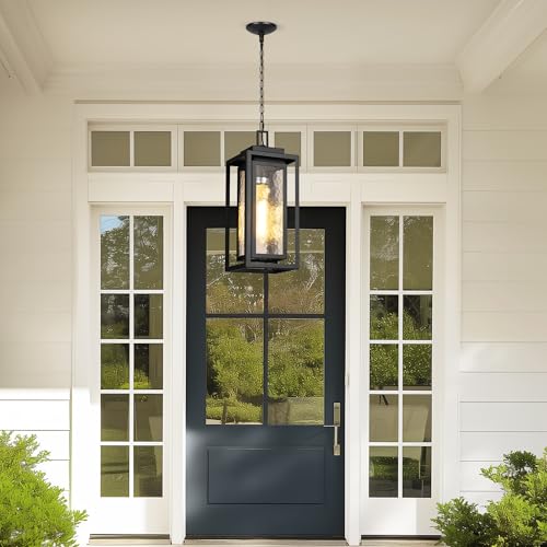 15" Outdoor Pendant Light (Water Ripples)