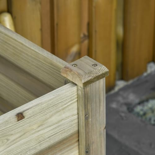 36" x 20" x 30" Raised Garden Bed Elevated Planter Box with Legs (Natural Wood / 35.75" x 20" x 30")