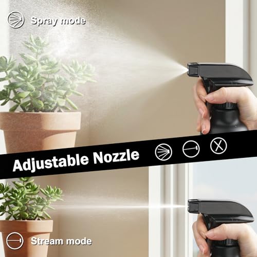 Spray Bottles 16.9oz (Black)