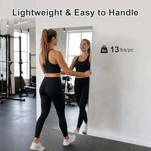 Gym Mirror 60"x36" 2 (Magnetic / 60 x 36 inch)