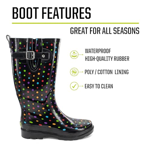 Women's Tall Waterproof Rain Boot