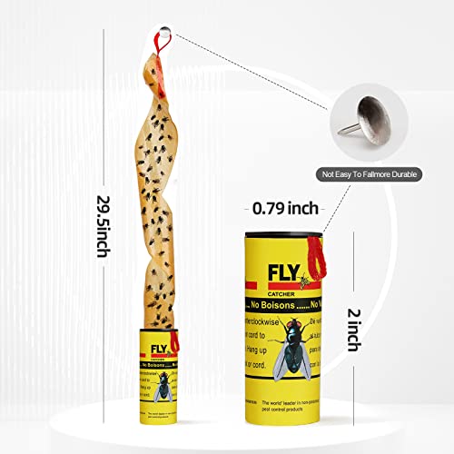 Fly Traps for Indoors Outdoor (Fly Strips)