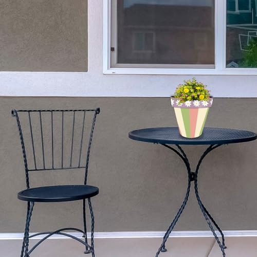 Planter 8.5" x 8.5" x 8.5" Spring Stripes Planter (Spring Stripes / Small)
