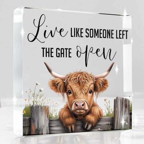 Highland Cow Decor (Life)