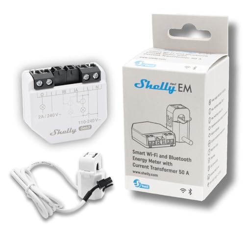 EM Gen3 Smart Energy Meter with 50A Clamp (EM Gen3 + 50А Clamp)