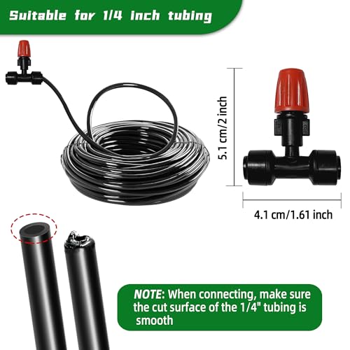 10PCS Push to (10PCS Drip Irrigation Micro Spray Emitters)