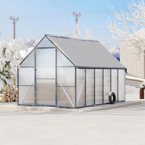 Greenhouse 6x11 FT Aluminum (6x11 FT)