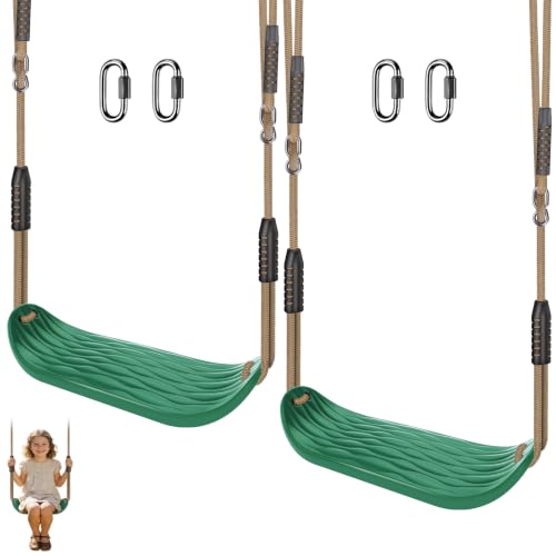 Green Heavy Duty Swing Seat Non (Green U-shape Swing (2 Pack))