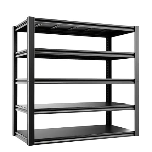 5 Tier Heavy Duty Garage Shelving (5T 55" W x 24" D x 84" H)