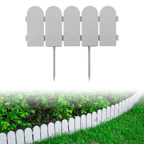 Garden Border Plastic Edging (Gray / 10ft.)