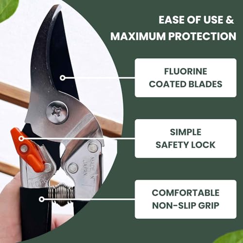 Saboten Japanese Pruning Shears 7.9"