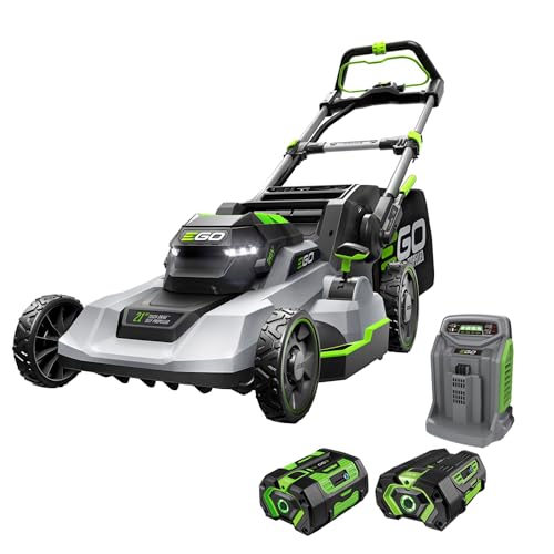 21" Cordless Electric Lawn Mower (21" / w/4.0Ah and 6.0Ah Batteries, Touch Drive)