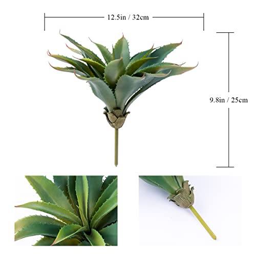 Succulents Plants Artificial Aloe Unpotted Agave Plant Outdoor UV Resistant