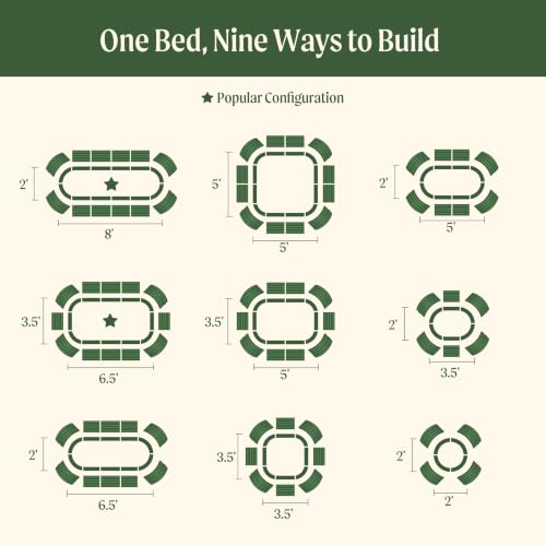 32" Extra Tall Raised Garden Bed Kits