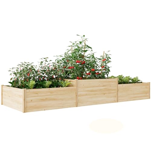 2 Tier Raised Garden Bed (11.84 x 4 x 1.97 FT)