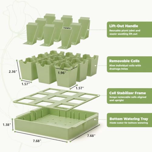 2 Pack Seed Starter Trays