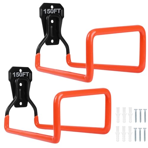 2pcs Hose Organizer Metal Hose Hangers for Outside Heavy Duty Hose Hook