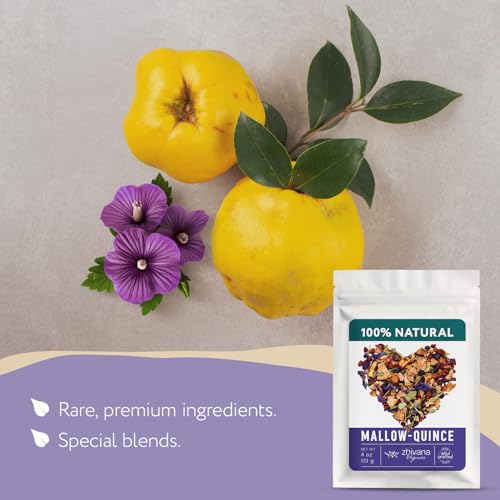 Blue Mallow and Quince Herbal Tea 4oz (4 oz)
