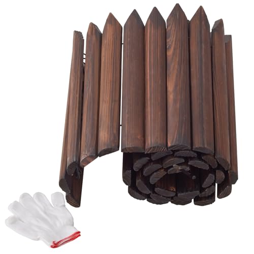 Wood Garden Edging Border Landscape Edging Wooden Garden Fence