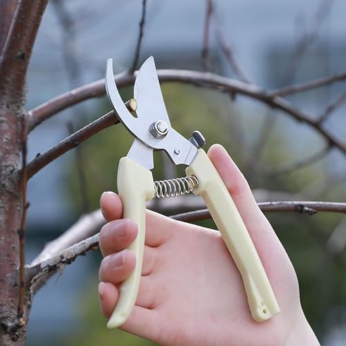 5pcs Garden Flower Shears Pruning Shears 6.9 inches Scissors Heavy Duty Plant Scissors for Cutting Flowers