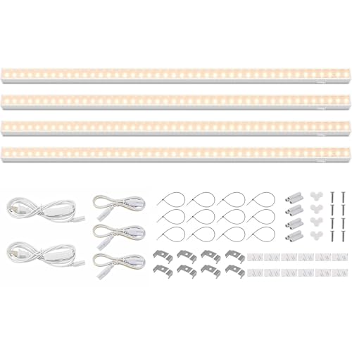 T5 Grow Lights (Yellow / 2ft-white Cover)