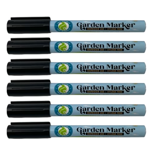 Garden Marker Pen (6 Pack Garden Marker Pens (No Plant Tags))