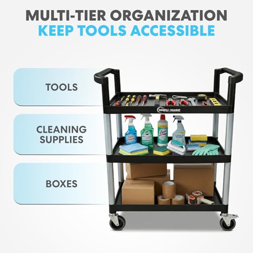 Rolling Utility Cart on Wheels