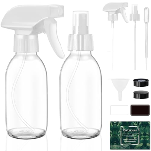 Small Glass Spray Bottle 4 OZ