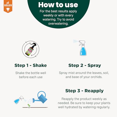 Professional Dracaena Spray Fertilizer Mist for Home Gardening (8 Fl Oz)
