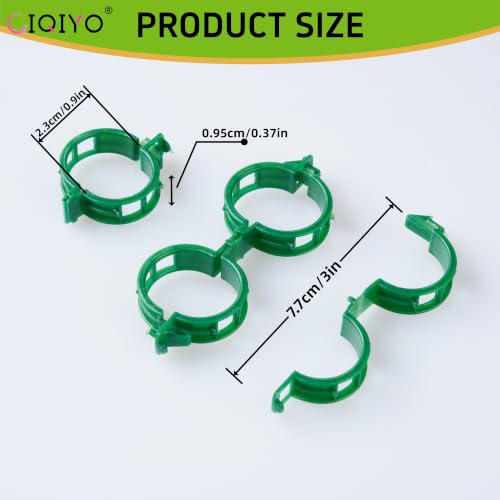 Plant Support Clips (Green)