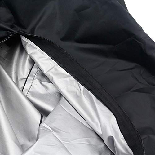 Patio Cushion Storage Bag Waterproof Extra Large Protective Zippered Outdoor Cushion Storage Bags Furniture Storage Bag with Handles (2 Count)