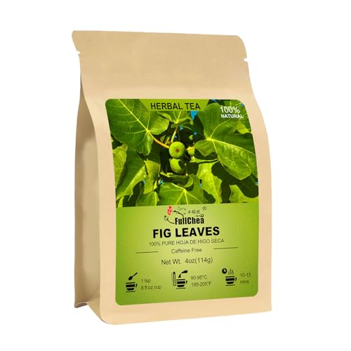 Dried Fig Leaves (4 Ounce (Pack of 1))