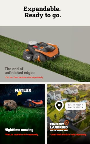 Robot Lawn Mower for 1 (Two-Wheel Drive / Up to 1/4 Acre)