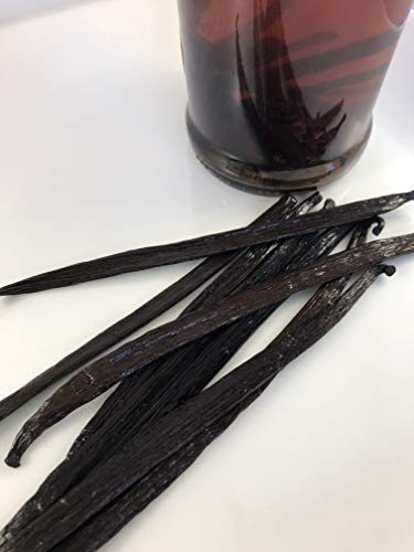 1oz Vanilla Beans Grade A Tahitian for Extract (1 Ounce (Pack of1))