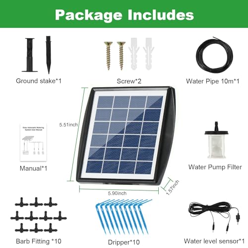 Solar Powered Drip Irrigation System