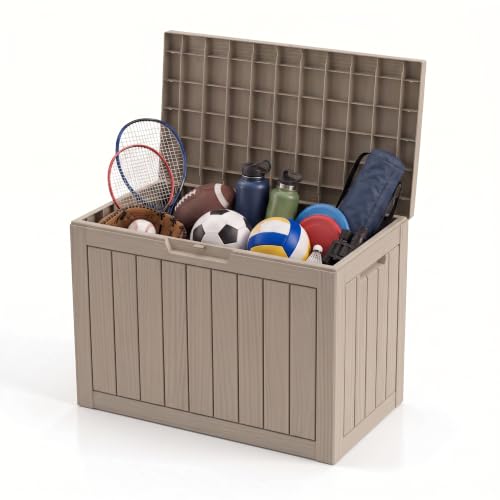 50 Gallon Outdoor Storage Box (Gray / 50 GAL NEW)