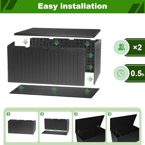 270 Gallon Outdoor Storage Box (270 Gal)