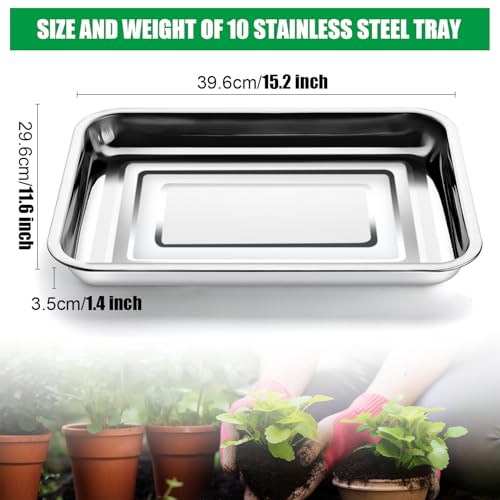 Stainless Steel Plant Trays