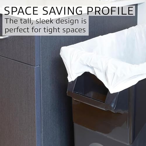 Highboy Waste Container (4-Pack / Black)