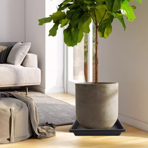 16 Inch Square Plant Saucer 2 Pack (16"(2Pack) / Brown)