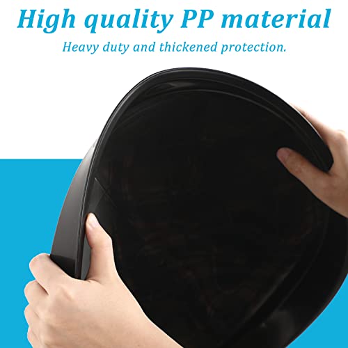 6 Pack Plastic Plant Saucer (Round / 16 Inch,18 Inch,20 Inches / Black)