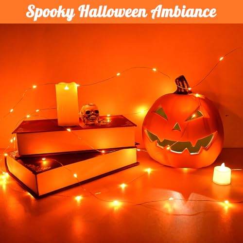 Halloween String Lights Outdoor Waterproof (2 Count)