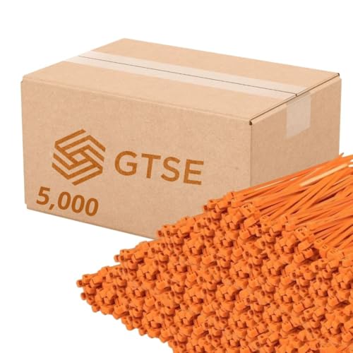 4 Inch Orange Zip Ties (Orange / 4" (18lb))