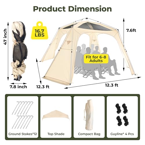 12' x 12' Pop Up Gazebo