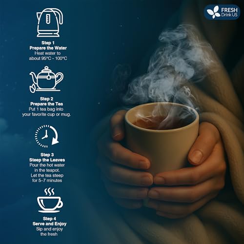 Premium 55 Tea Bags Better Sleep Herbal Tea (55 Tea Bags)